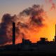 Photo of the Dave Johnson coal-fired power plant in Wyoming