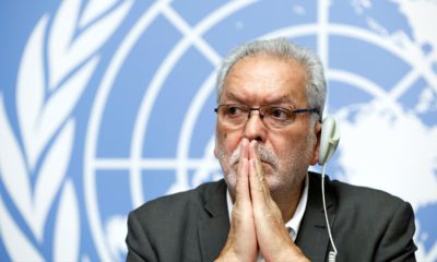 Photo of Kamel Jendoubi, Chairperson of the Group of Eminent Experts on Yemen