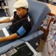 Photo of Adrian Perez undergoing dialysis in Sacramento
