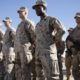 Photo of U.S. Marines standing guard