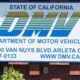 Photo of DMV sign