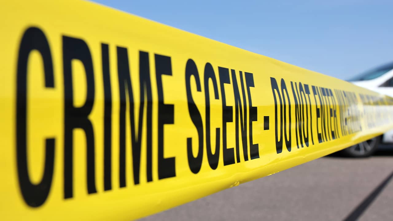 Photo of crime scene tape