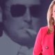 Composite of convicted murderer Clarence Ray Allen and television anchor Deborah Norville