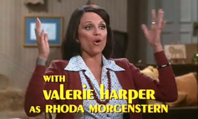 Screen grab of Valerie Harper playing the TV role of Rhoda Morgenstern