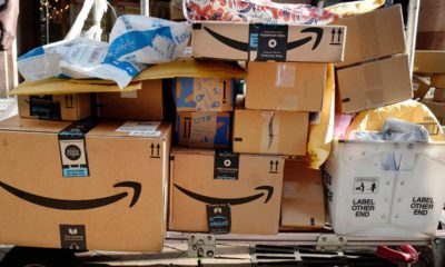 Photo of Amazon packages