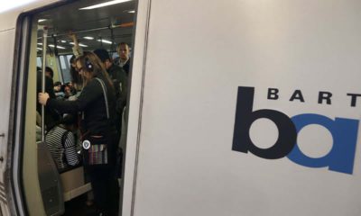 Photo of BART passengers