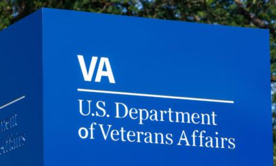 Photo of a U.S. Department of Veterans Affair sign